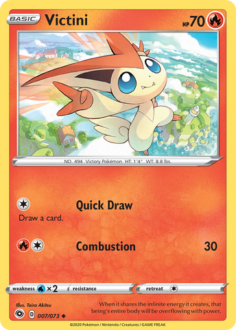 Victini (007/073) [Sword &amp; Shield: Champion's Path] 