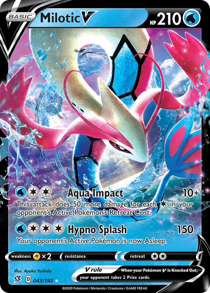 Milotic V (043/192) [Sword &amp; Shield: Rebel Clash] 