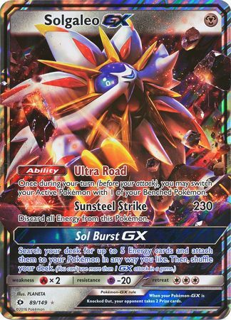Solgaleo GX (89/149) (Jumbo Card) [Sun &amp; Moon: Base Set] 