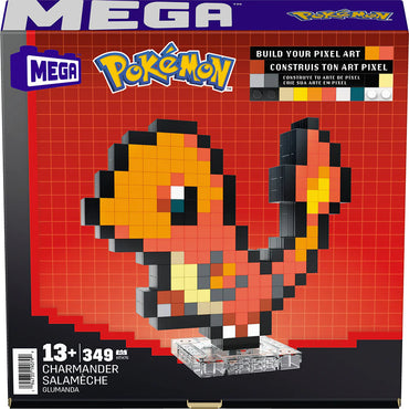 MEGA Pokémon - Pixel Art (Charmander)