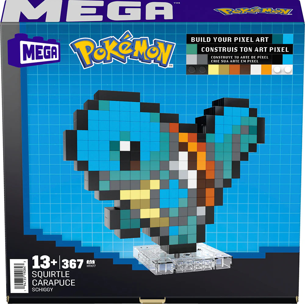 MEGA Pokémon - Pixel Art (Squirtle)