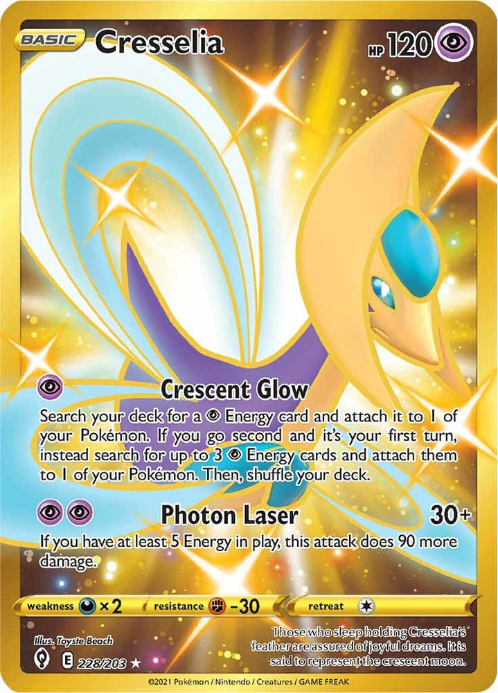 Cresselia (228/203) [Sword &amp; Shield: Evolving Skies] 