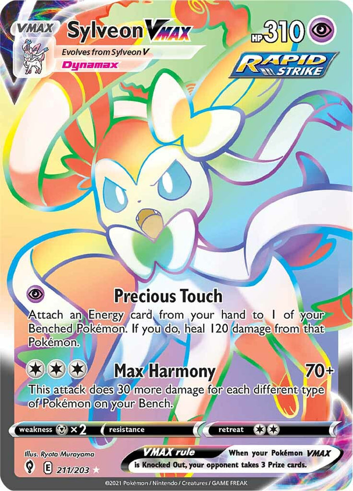 Sylveon VMAX (211/203) [Sword &amp; Shield: Evolving Skies] 