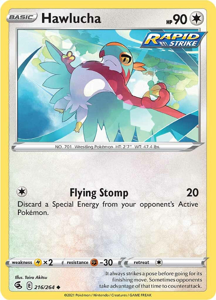 Hawlucha (216/264) [Sword &amp; Shield: Fusion Strike] 