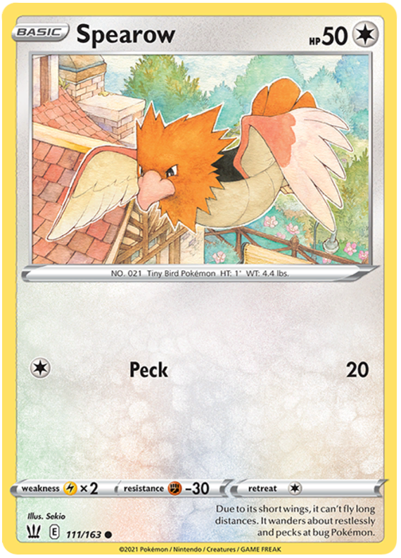 Spearow (111/163) [Sword &amp; Shield: Battle Styles] 