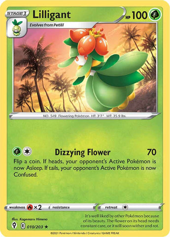 Lilligant (010/203) [Sword &amp; Shield: Evolving Skies] 