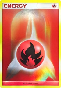 Fire Energy (2007 2008 League Promo) [League &amp; Championship Cards] 