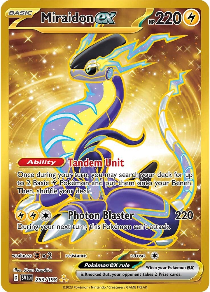 Miraidon ex (253/198) [Scarlet &amp; Violet: Base Set] 