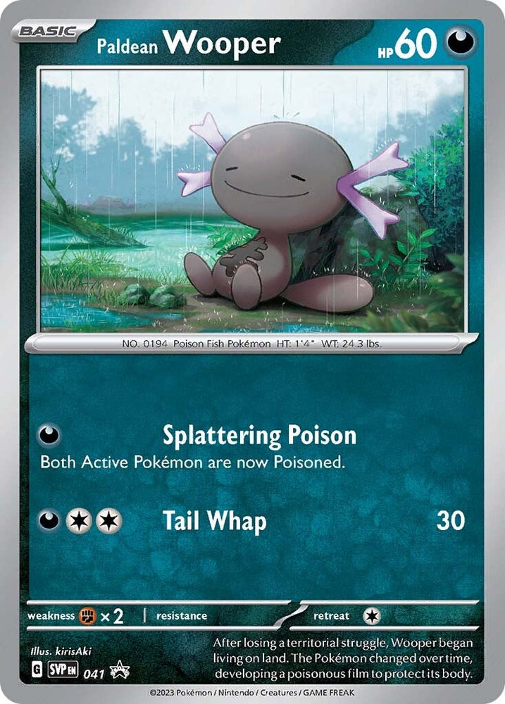 Paldean Wooper (041) [Scarlet &amp; Violet: Black Star Promos] 