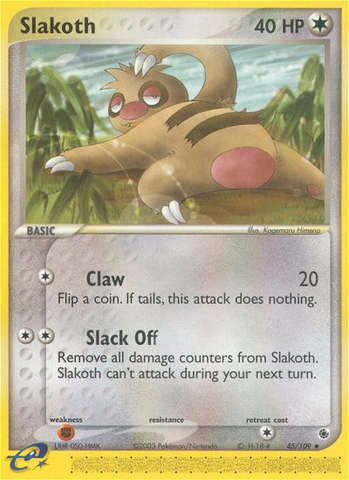 Slakoth (45/109) [EX: Ruby &amp; Sapphire] 