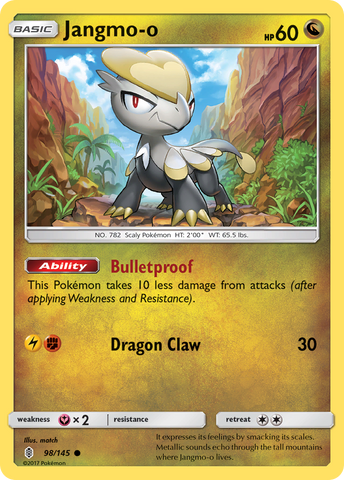 Jangmo-o (98/145) [Sun &amp; Moon: Guardians Rising] 