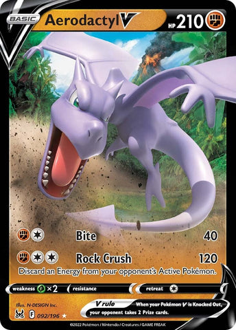 Aerodactyl V (092/196) [Sword &amp; Shield: Lost Origin] 