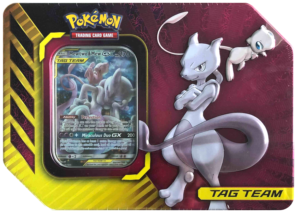 Power Partnership Tin (Mewtwo &amp; Mew GX) 