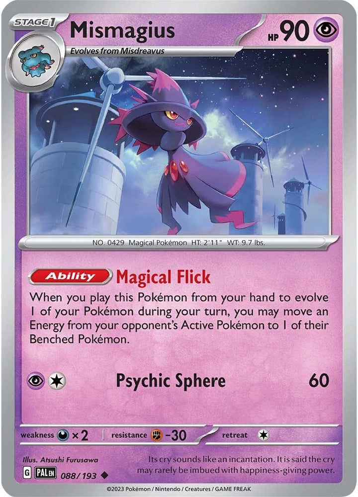 Mismagius (088/193) [Scarlet &amp; Violet: Paldea Evolved] 