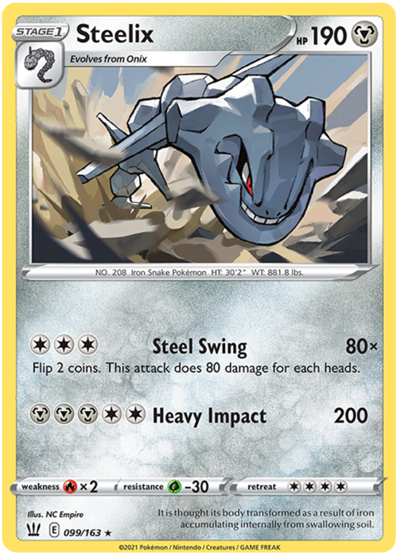 Steelix (099/163) [Sword &amp; Shield: Battle Styles] 