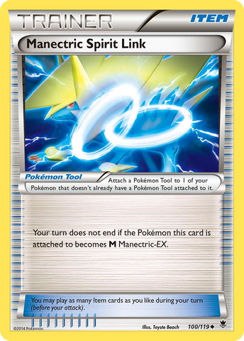 Manelectric Spirit Link (100/119) [XY: Phantom Forces] 