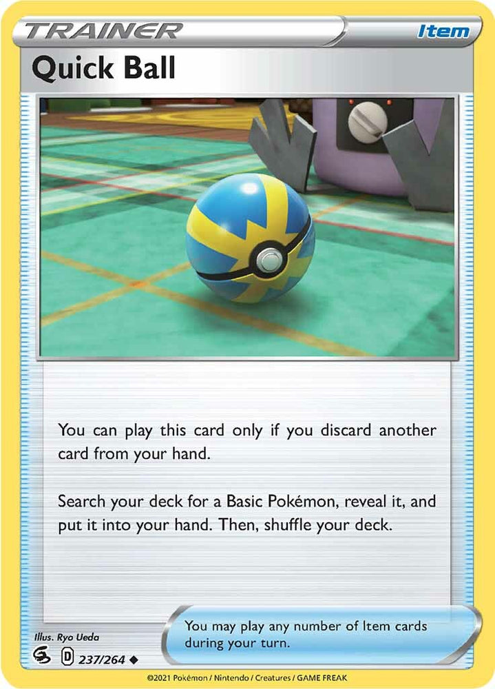 Quick Ball (237/264) [Sword &amp; Shield: Fusion Strike] 