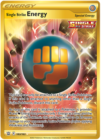 Single Strike Energy (183/163) [Sword &amp; Shield: Battle Styles] 