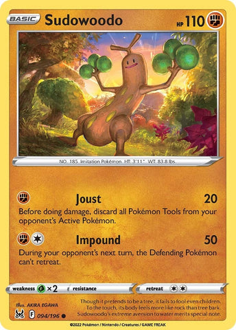 Sudowoodo (094/196) [Sword &amp; Shield: Lost Origin] 