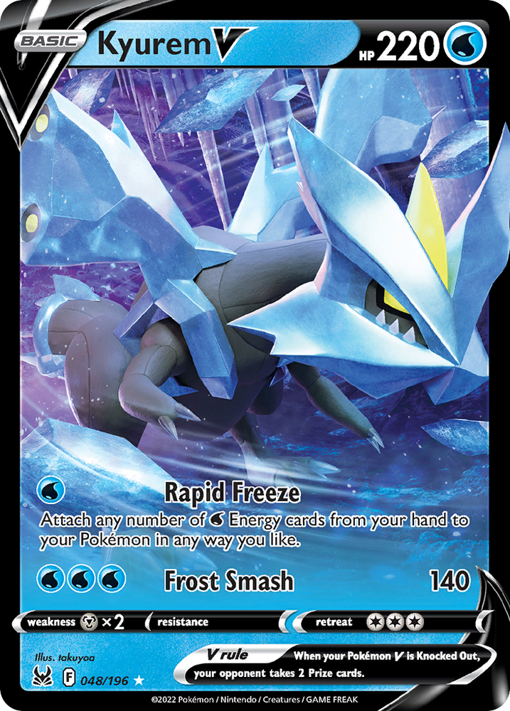 Kyurem V (048/196) (Jumbo Card) [Sword & Shield: Lost Origin]