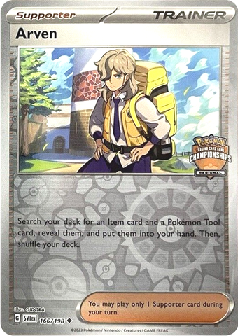 Arven (166/198) (Regional Championships) [League &amp; Championship Cards] 