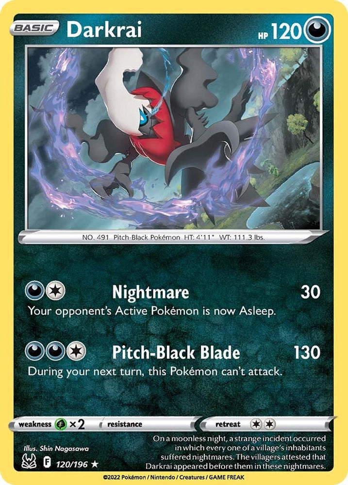 Darkrai (120/196) [Sword &amp; Shield: Lost Origin] 