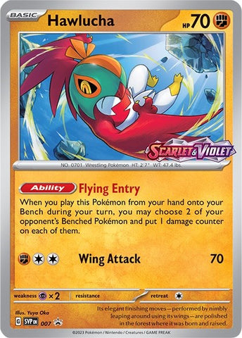 Hawlucha (007) [Scarlet &amp; Violet: Black Star Promos] 