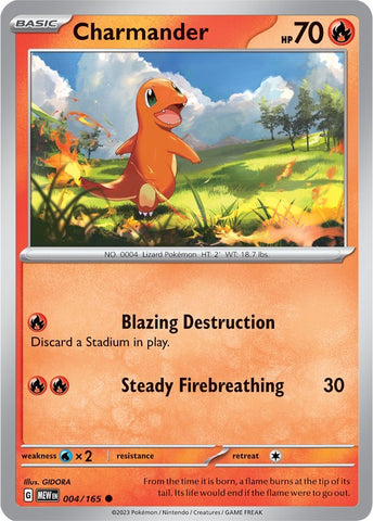 Charmander (004/165) [Scarlet &amp; Purple: 151] 