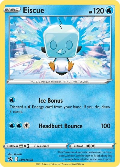 Eiscue (SWSH128) [Sword &amp; Shield: Black Star Promos] 