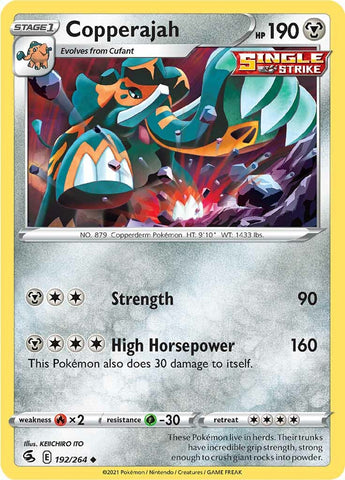 Copperajah (192/264) [Sword &amp; Shield: Fusion Strike] 