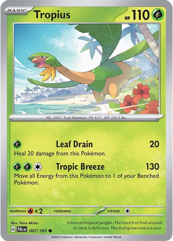 Tropius (007/193) [Scarlet &amp; Violet: Paldea Evolved] 