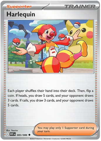 Harlequin (083/086)(Poke Ball Pattern) [Scarlet & Violet: White Flare]