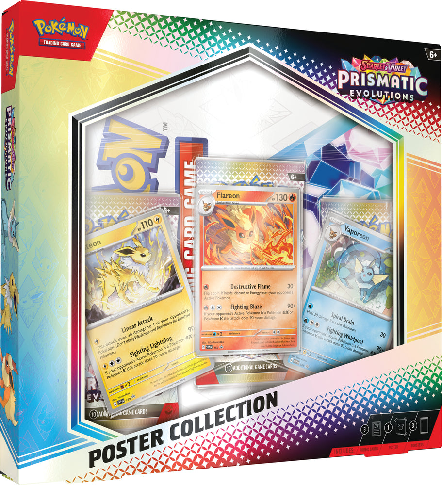 Scarlet & Violet – Prismatic Evolutions – Poster Collection [DISPONIBLE LE 17 JANVIER 2025]