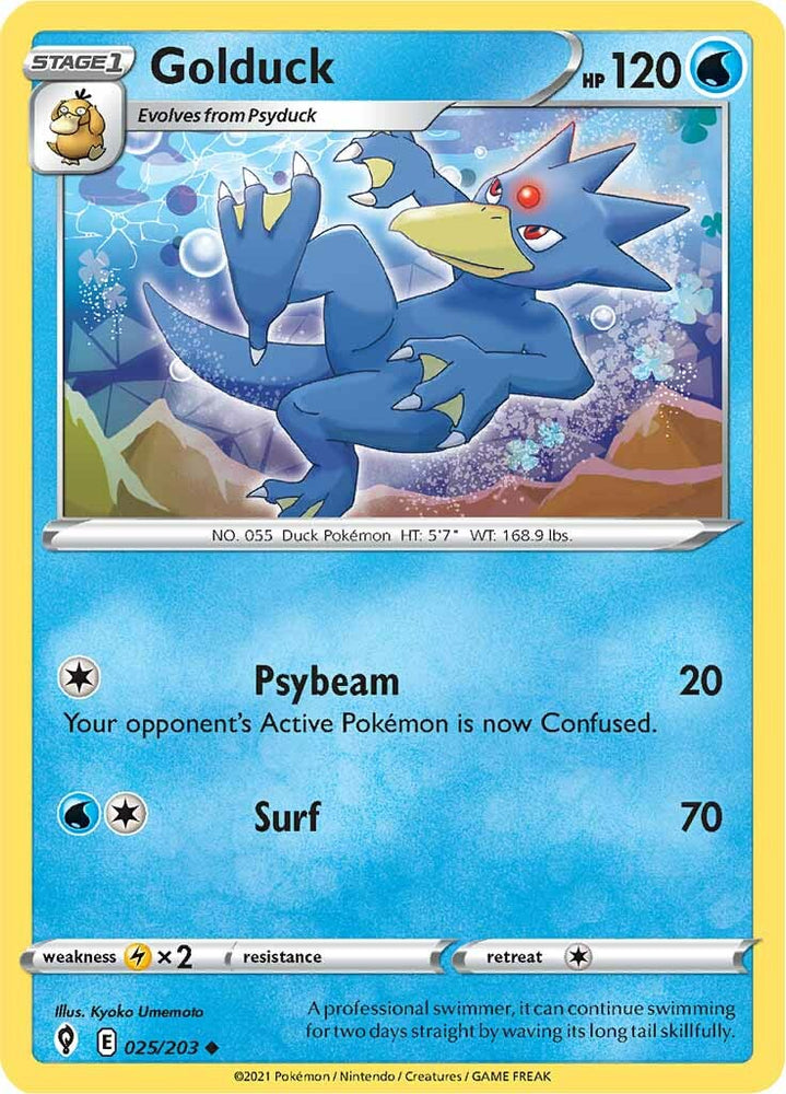 Golduck (025/203) [Sword &amp; Shield: Evolving Skies] 