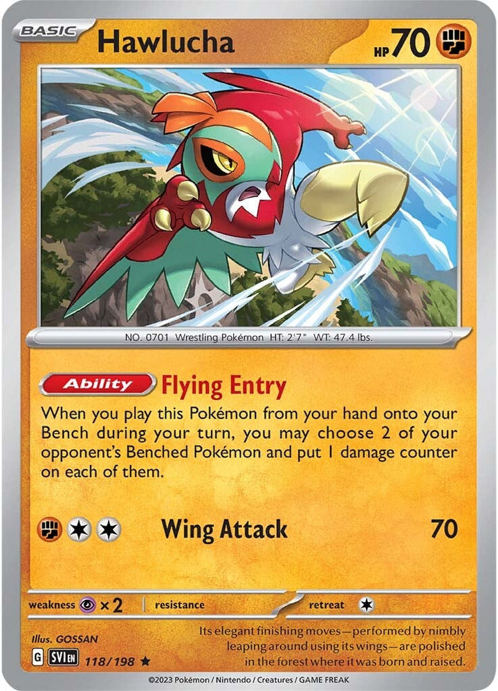 Hawlucha (118/198) [Scarlet &amp; Purple: Base Set] 