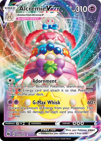 Alcremie VMAX (023/073) [Sword &amp; Shield: Champion's Path] 