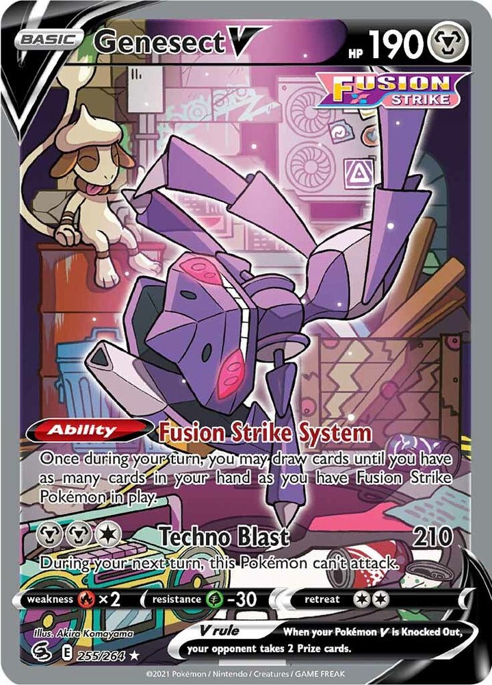 Genesect V (255/264) [Sword &amp; Shield: Fusion Strike] 