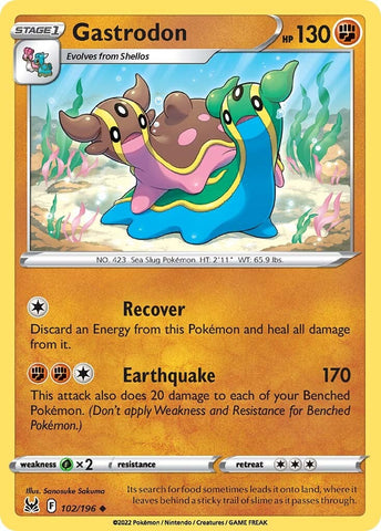 Gastrodon (102/196) [Sword &amp; Shield: Lost Origin] 