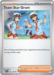 Team Star Grunt (195/198) [Scarlet &amp; Violet: Base Set] 