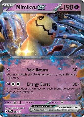 Mimikyu ex (004) [Scarlet &amp; Violet: Black Star Promos] 