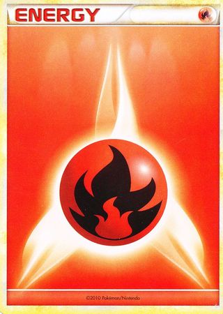 Fire Energy (2010 Unnumbered HGSS Style) [League &amp; Championship Cards] 