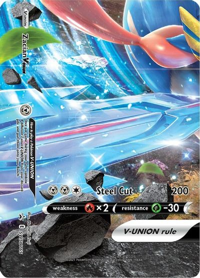 Zacian V-Union (SWSH165) [Sword &amp; Shield: Black Star Promos] 