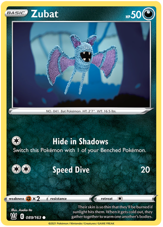 Zubat (089/163) [Sword &amp; Shield: Battle Styles] 