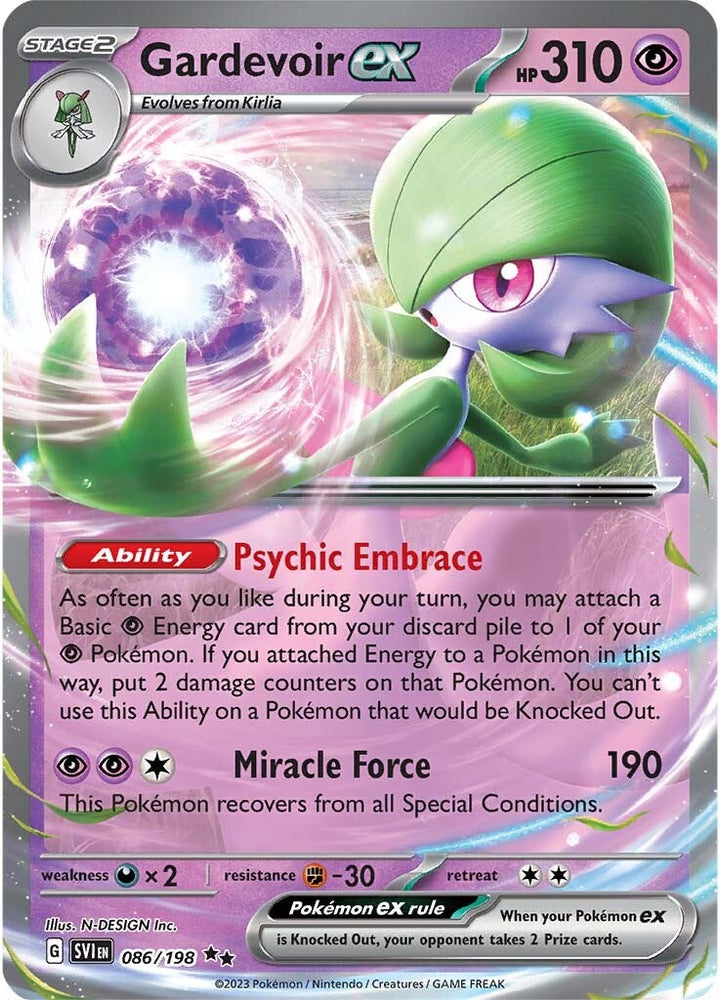 Gardevoir ex (086/198) [Scarlet &amp; Violet: Base Set] 