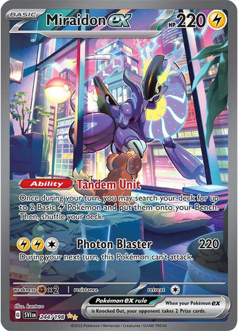 Miraidon ex (244/198) [Scarlet &amp; Violet: Base Set] 