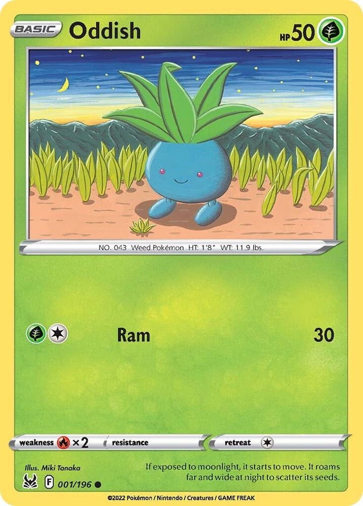 Oddish (001/196) [Sword &amp; Shield: Lost Origin] 