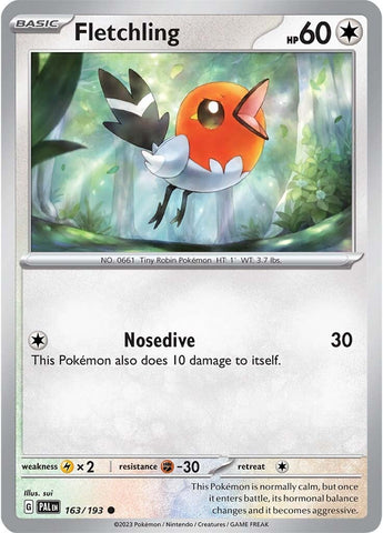 Fletchling (163/193) [Scarlet &amp; Violet: Paldea Evolved] 