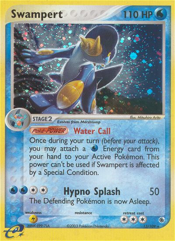 Swampert (13/109) [EX: Ruby &amp; Sapphire] 