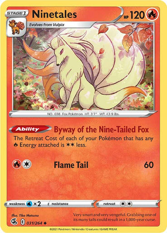 Ninetales (031/264) [Sword &amp; Shield: Fusion Strike] 