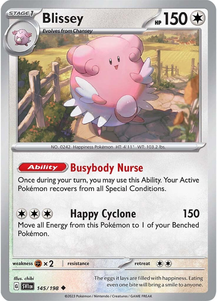 Blissey (145/198) [Scarlet &amp; Purple: Base Set] 